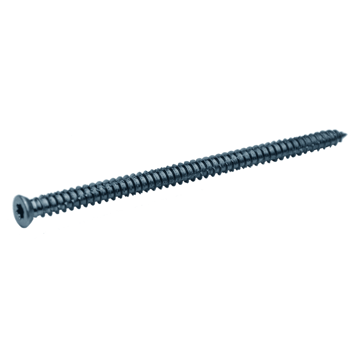 Kozijnschroef 7.5x102mm verzinkt