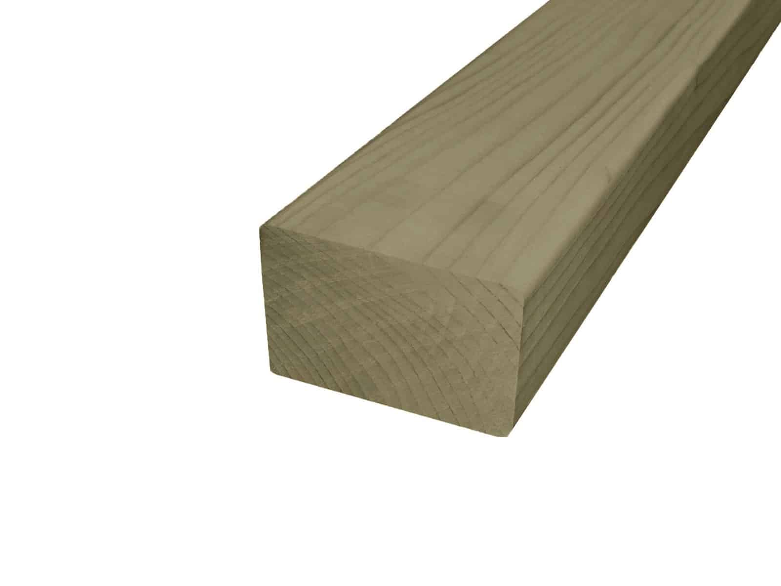 Vuren regel 45x70mm geïmpregneerd
